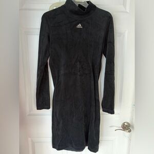 Adidas Black Velour Dress